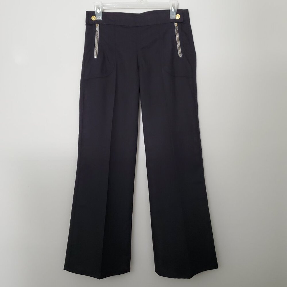 7 For All Mankind NWOT Black Wide Leg Jeans 27